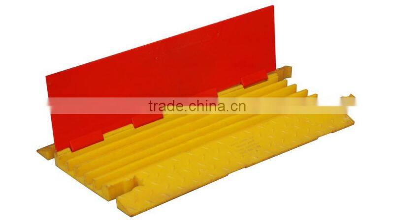 Ultra-portable 5-Channel Heavy Duty Rubber Cable Cover