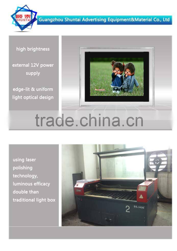 Wholesale Advertising Acrylic LED A3 Photo Frame