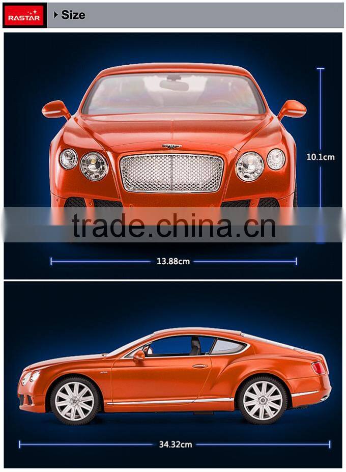 Rastar toy car battery mini radio control rc car model for kids