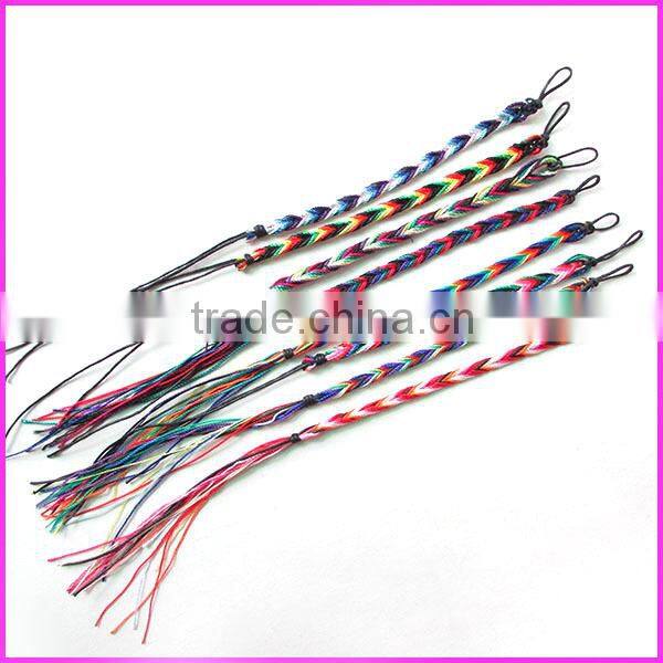 FL0912 Fashion wood beads and conch shell charm friendship bracelet,handmade friendship bracelet