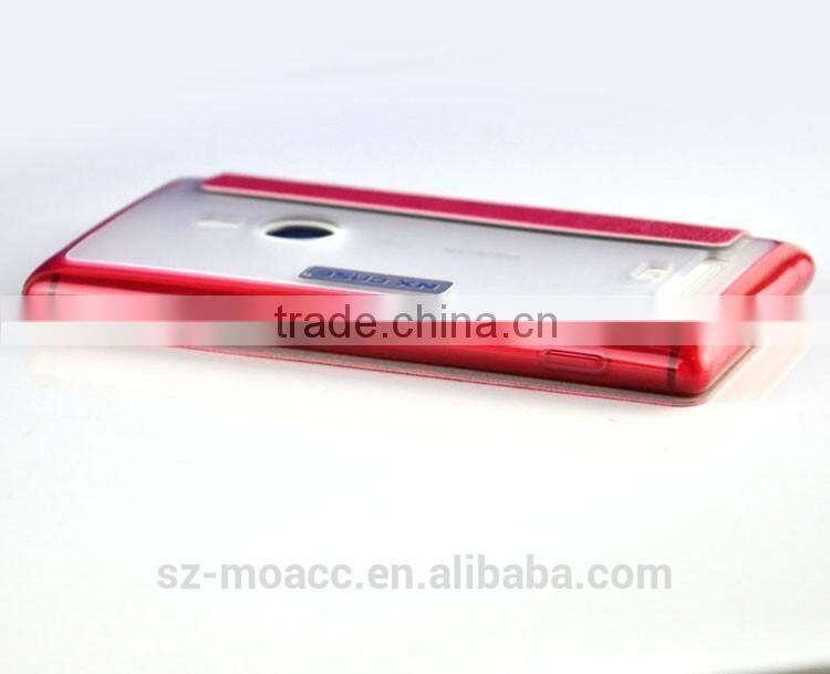 New Arrival flip leather case for nokia lumia 925 flip cover