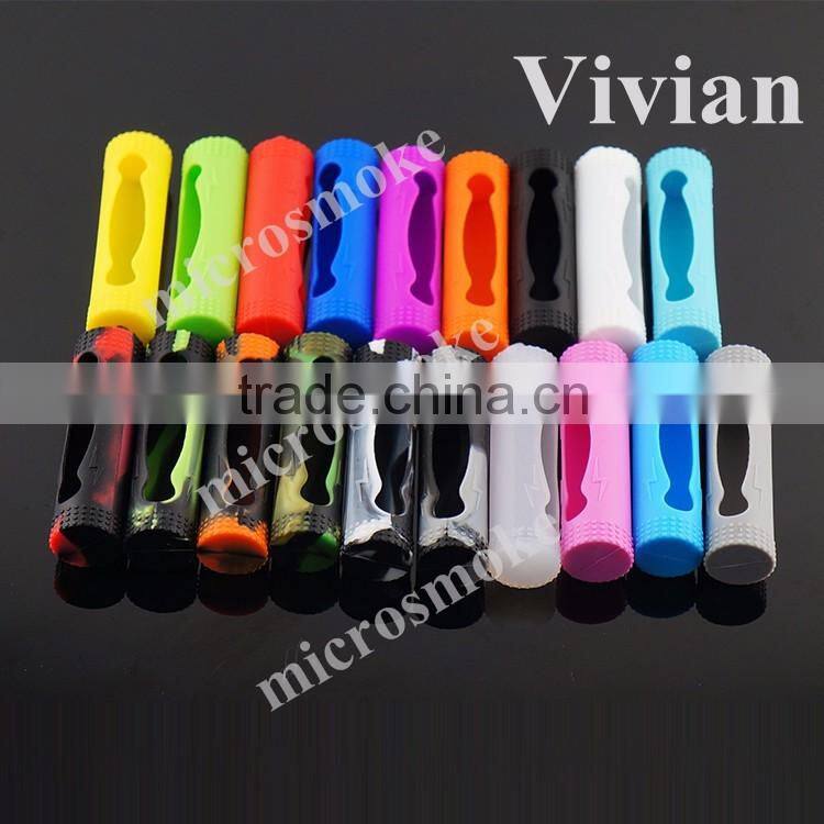 Fashion 18650 battery holder case non-toxic rubber battery case 18650 battery wholesale