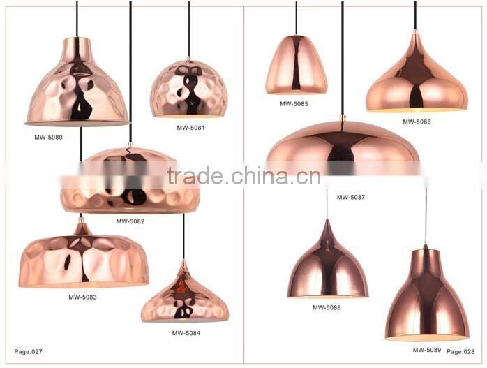 Irradiation Area Loft Industrial Pendant Lighting for Restaurant