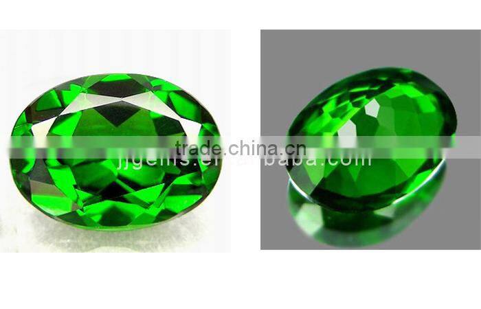 Wholesale natural oval green diopside