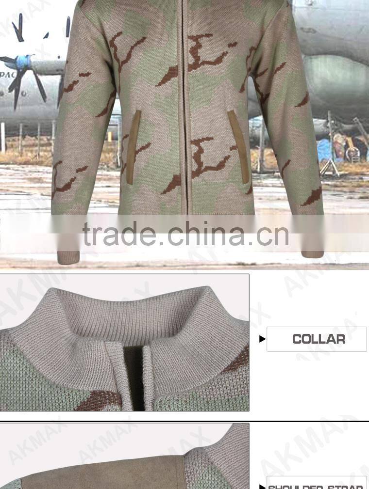 Comfortable And Durable Military Camouflage Sweater From AKMAX