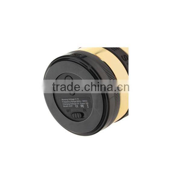 ShenZhen 2015 Outdoor Leisure Super Bass Bluetooth MP3 Speaker