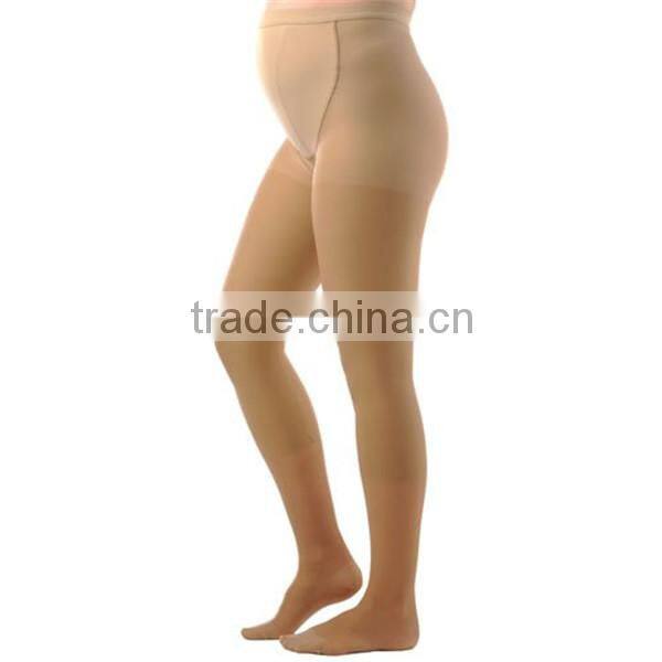 OEM Closed Toe maternity pantyhose pregnancy compression stockings