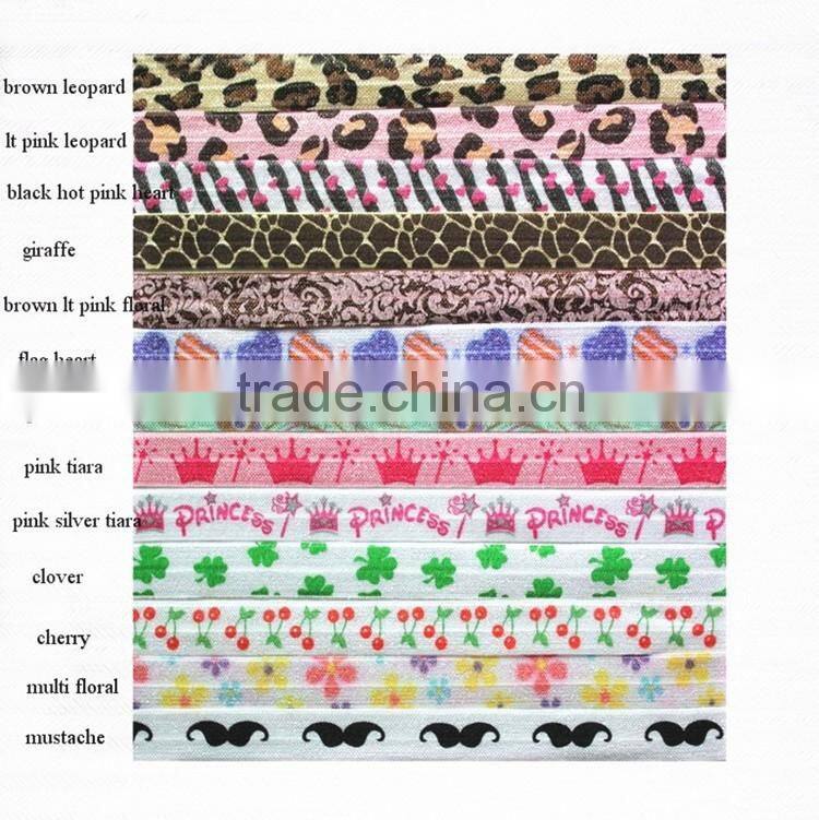 underwear high stretch band --elastic bands wholesale -custom printed garment accessories fold elastic band