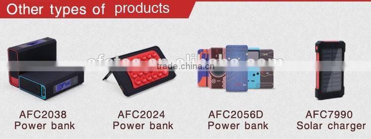4000mAh free logo printing power bank mobile charger