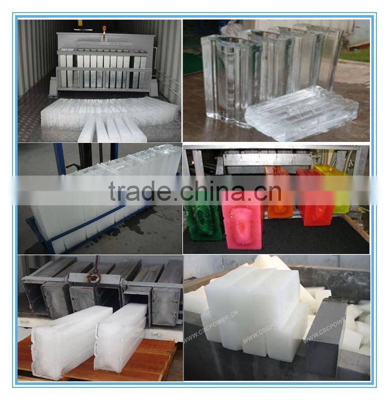 Brine 20t containerized block ice machine