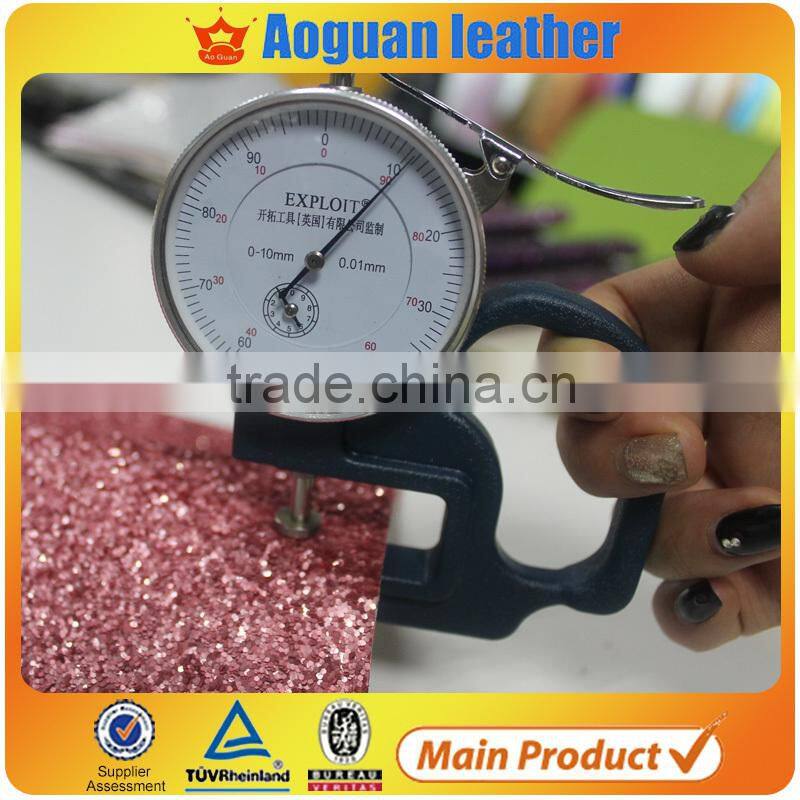 Low MOQ Fashion wholesale shiny powder dot for shoes bag glitter wallpaper