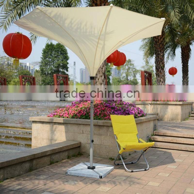 Aluminum Pole Fabric White Beach Pool Side Party Inverted Reverse Umbrella