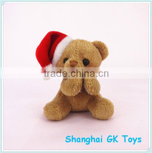 10cm Christmas Teddy Bear Keychain