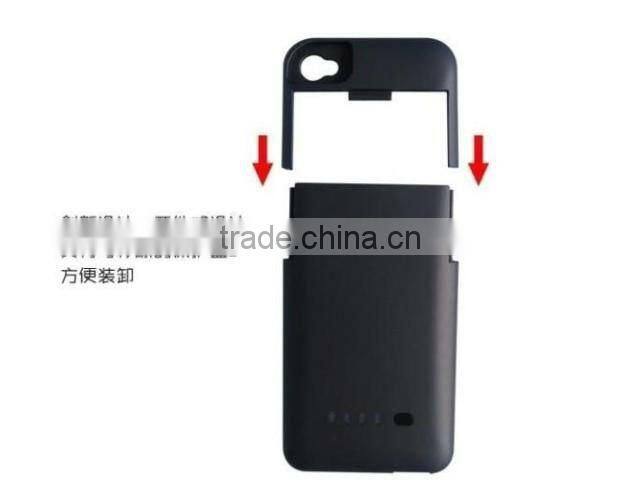1200 mah External backup battery case For iPhone 4/4S emergency charger
