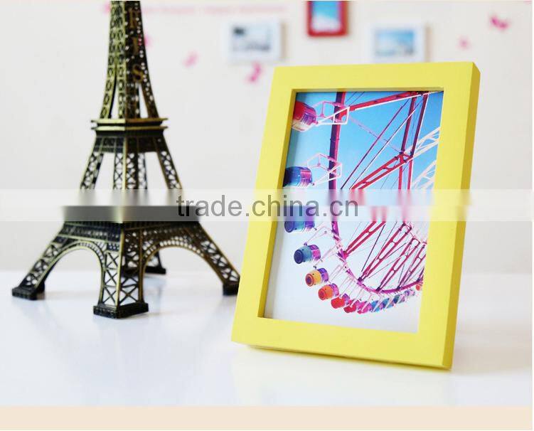 Beautiful Wood Picture Frame with Logo