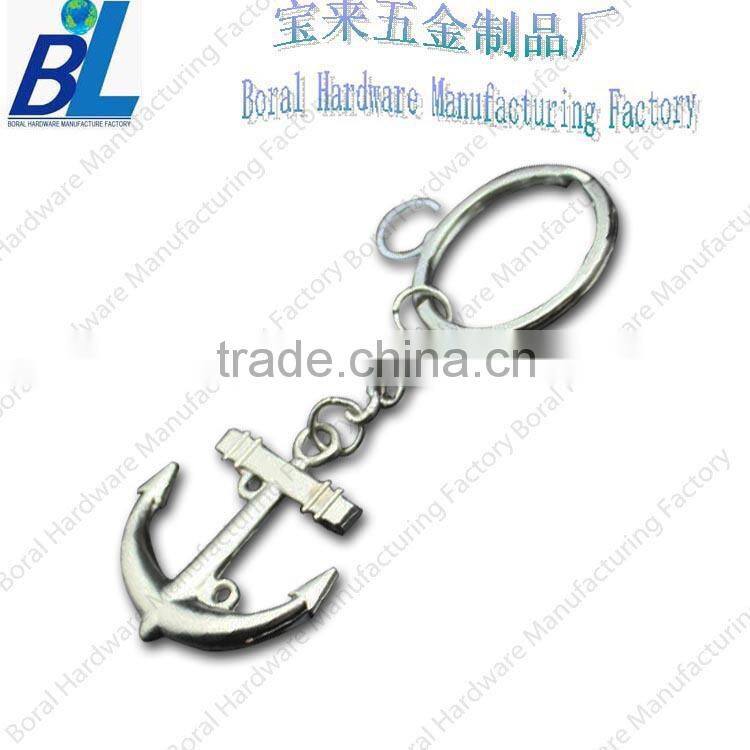 Custom arrow metal key chain clamps