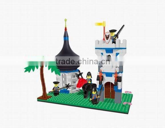 educational plastic castle blocks online shopping site