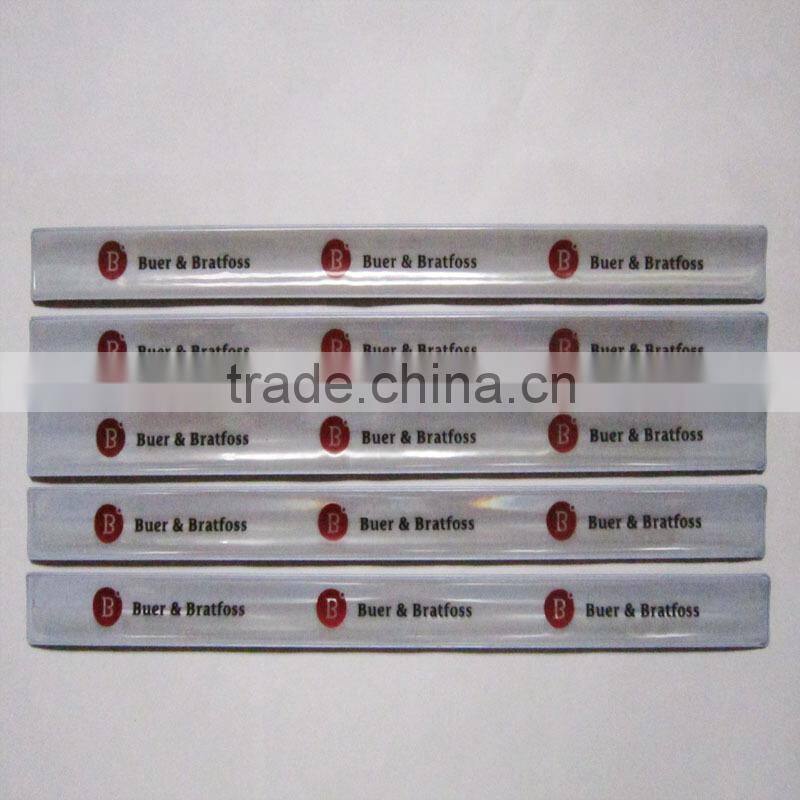 EN716P reflective wrist band/ snap wrist band