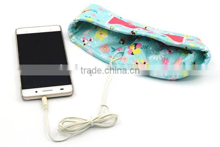 Fabric forehead hoop wearing headphones hoop sleeping earbuds headphones