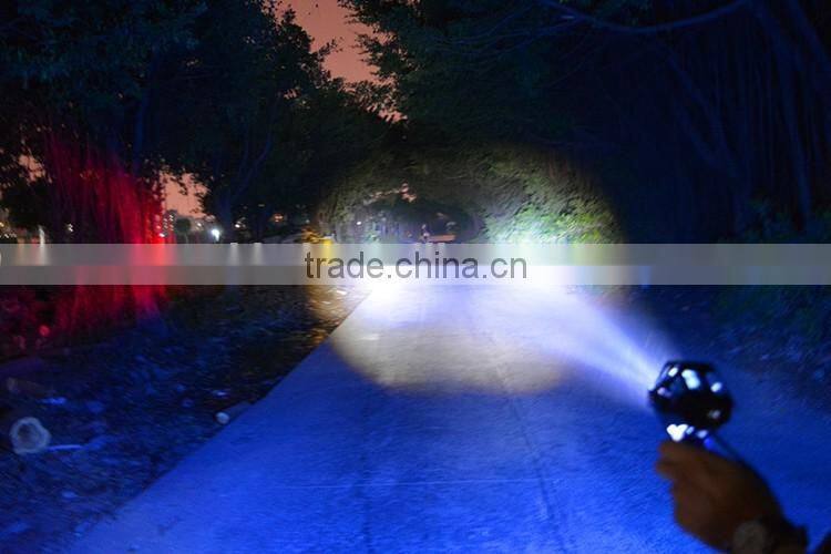 WEIKEN 15W black moto motorcycle bullet led headlight/ Motorcycle spar accessories