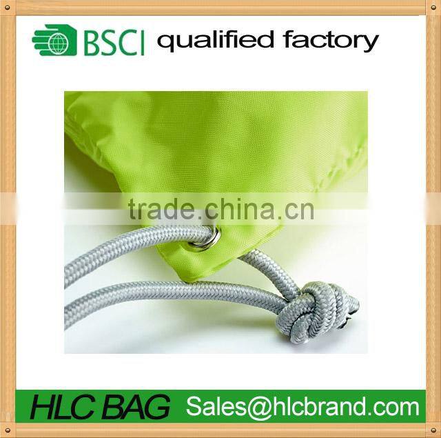 600D child daily use/hiking/sport backpack bag with drawstring