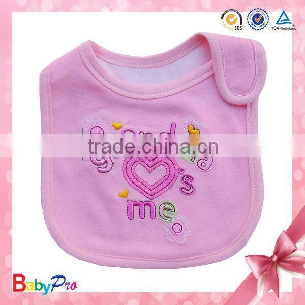 2015 High Quality Colorful Comfortable Baby Cotton Bib