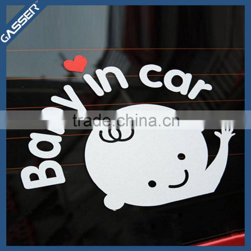 2016 custom car decoration logo sticker for car new design