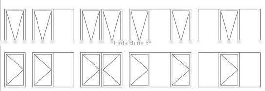 aluminium casement windows open inward,opening windows,fixed windows