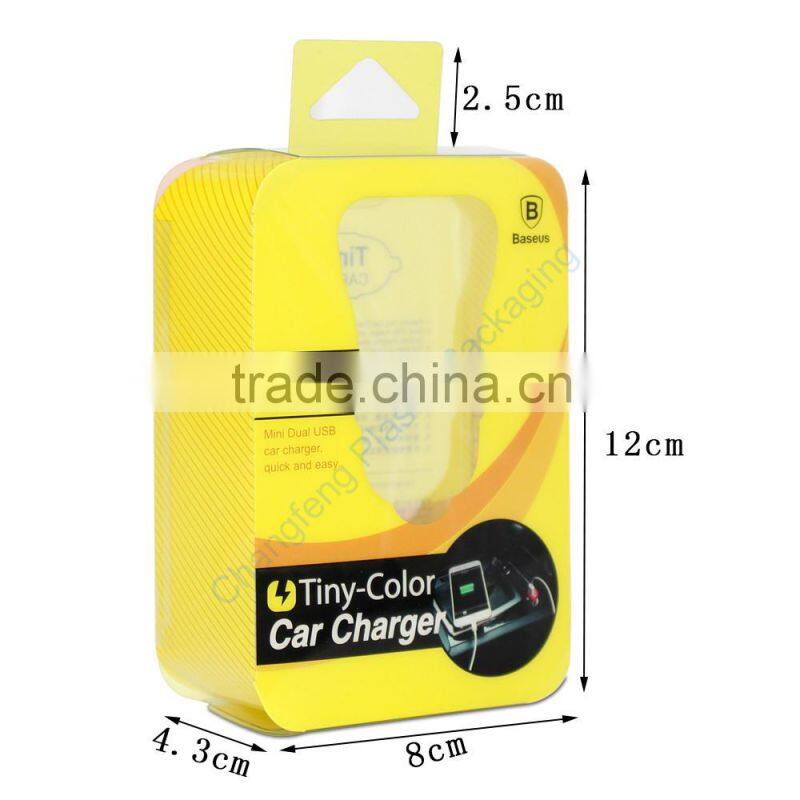 Customized Rectangle Plastic Phone Accessories Box