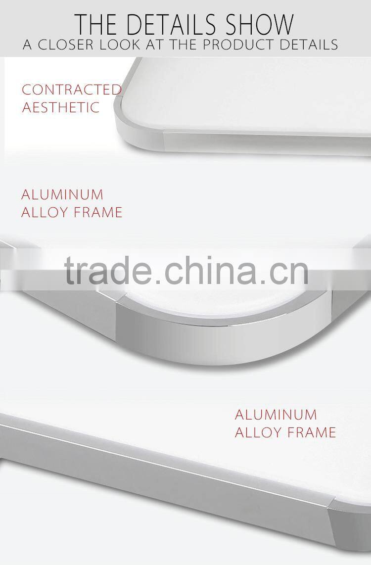 2015 top classic rectangle contemporary apple5 LED ceiling light series products 10-72W