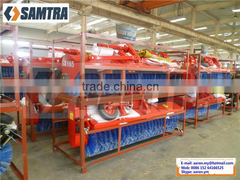 PTO Driven Snow Brush, Tractor Snow Sweeper