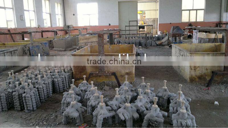 Iron fitting for polymer insulator