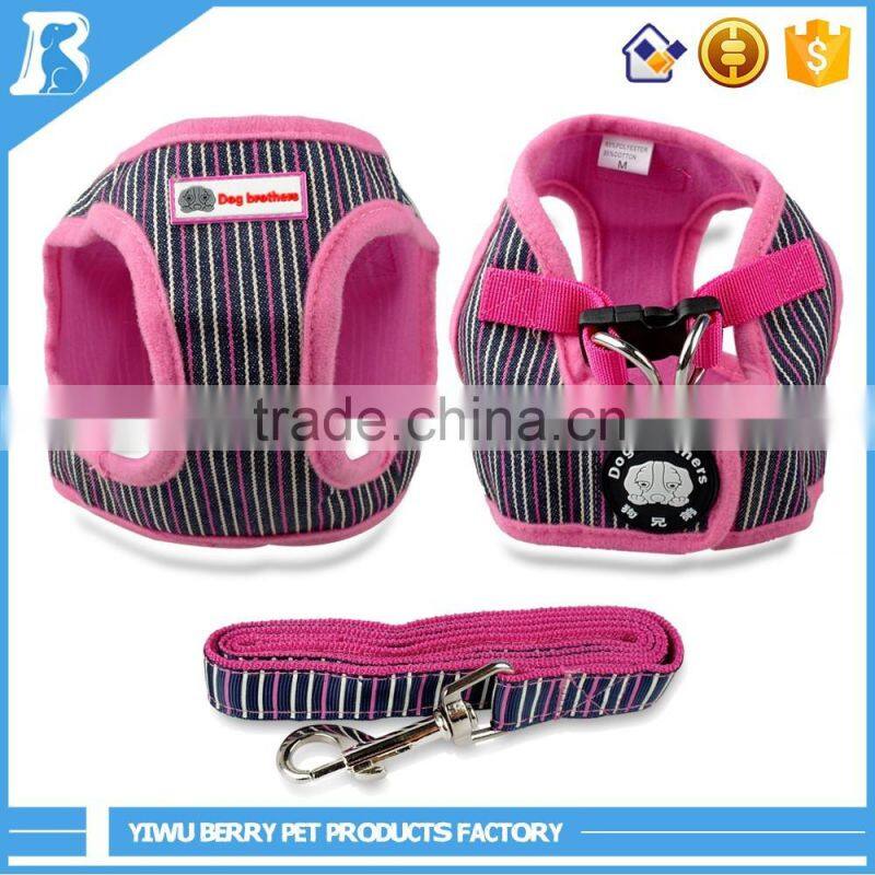 Low Cost High Quality nylon dog harness vest