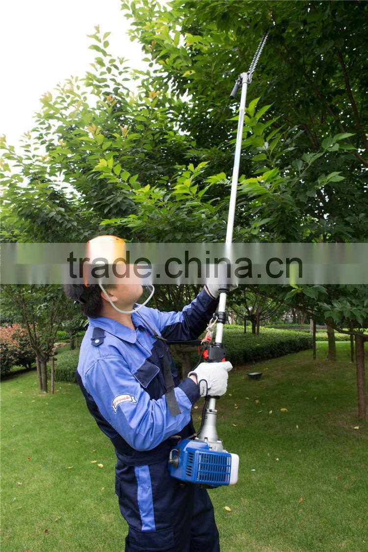 2014 ZMP2600 25.4cc 2-stroke long reach gasoline pole saw with tree cutting machine price