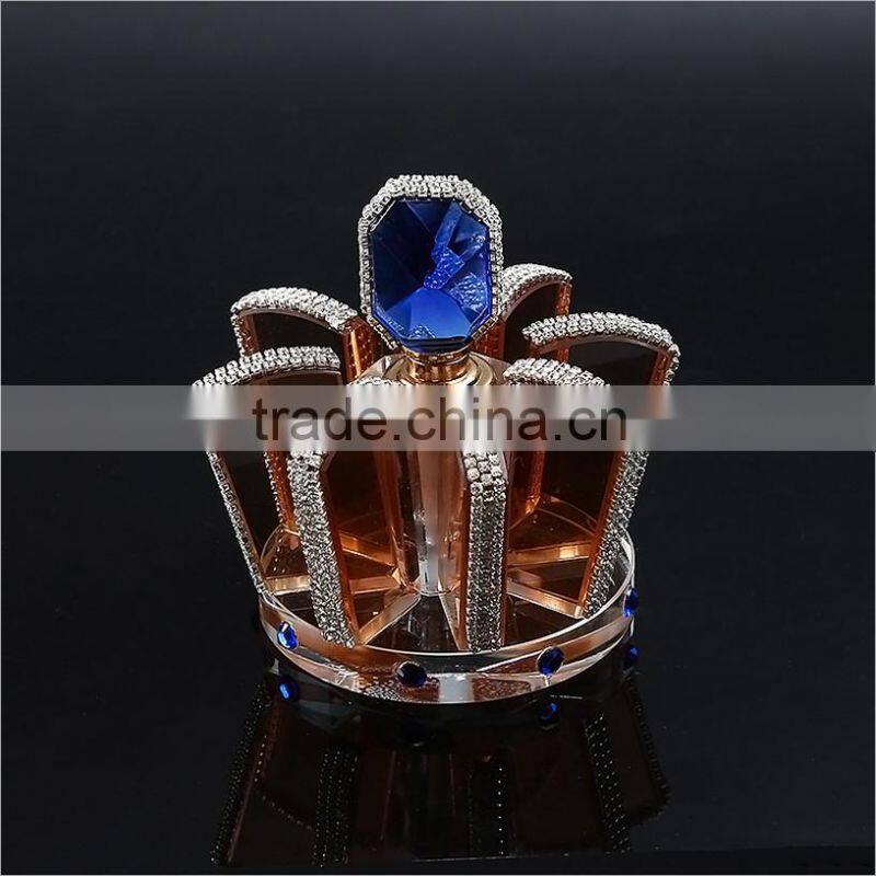 Fashion Round Shape Crystal Empty Hot Sell Perfume Bottles