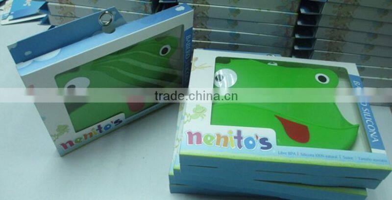 Baby Bibs, Novelty Creature Baby Girls Boys Silica Clasp Bibs