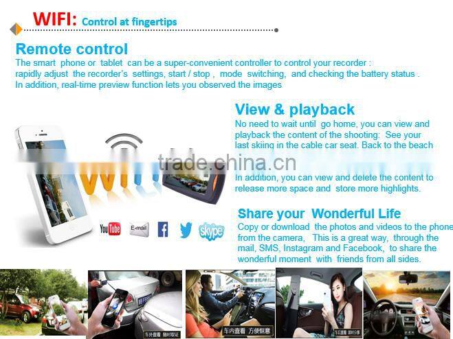 Wi-Fi 1080P FHD Car Recorder