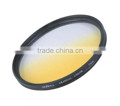 Graduated filter set-red,yellow,blue,green,orange,gray,purple