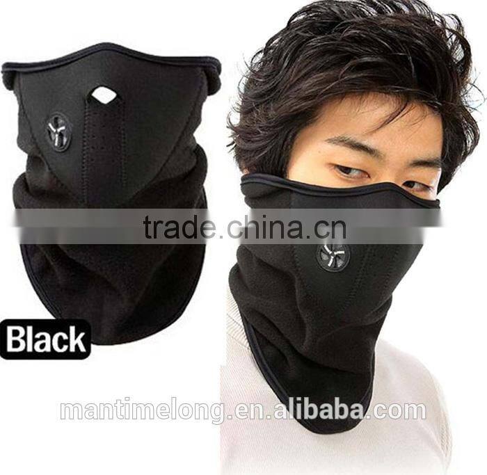 Outdoor Sports Fleece Face Mask Winter Ski Snowboard Hood Windproof Neck Warm Motorcycle Cycling Cap Hat Bicyle Thermal Scarf