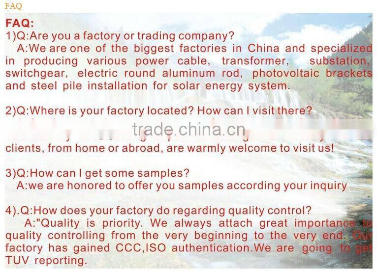 ACSR Aluminum Conductor 795mcm ACSR Bare Conductor