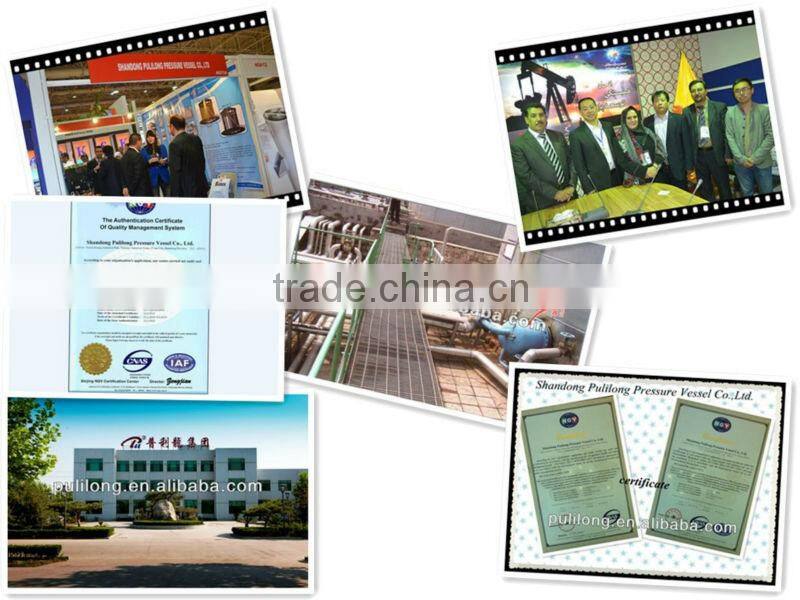 oil tank heater for heating oil with ASME certificate/high quality pressure vessel