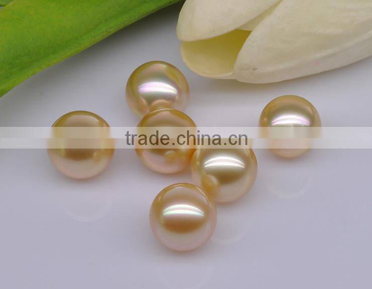 gold south sea pearls 10mm high luster AAA quality for making pendant or earring
