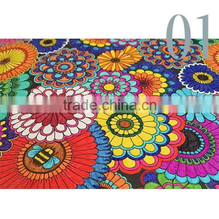 2015 Hot Sale Korean Secret Garden Decompression Hand-painted Coloring Book