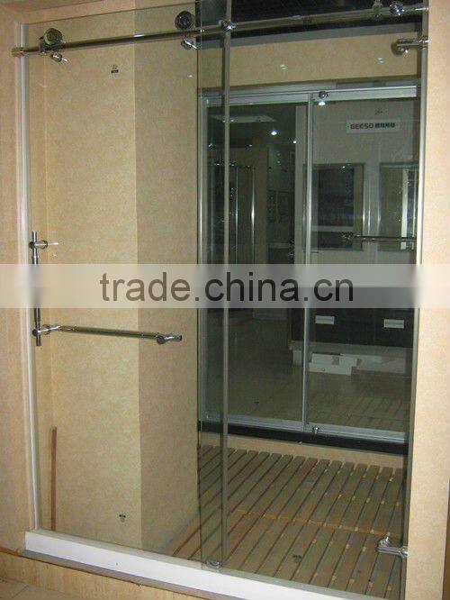 china manufacturer support bar glass shower enclosure door D31