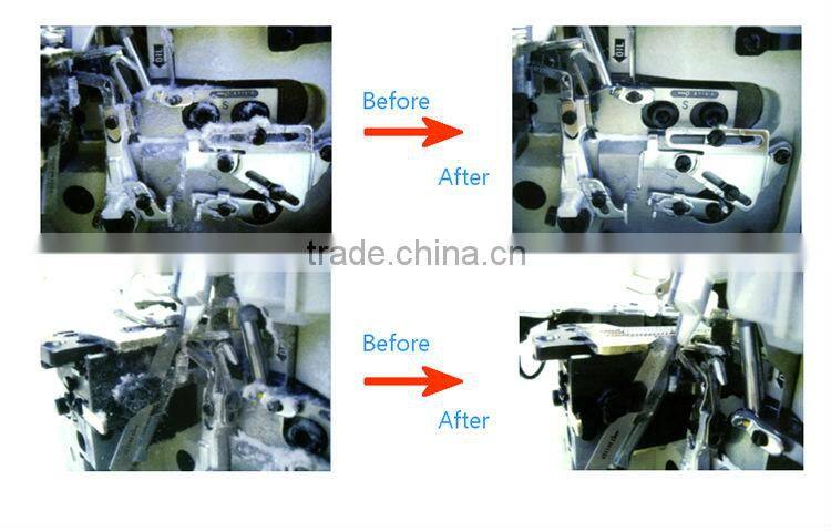 3 Ways Pneumatic Suction Chain Cutter Device With over-lock Machine (with YAMATO)