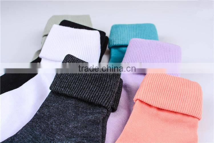 2015 fashion Japan lady socks turnup socks