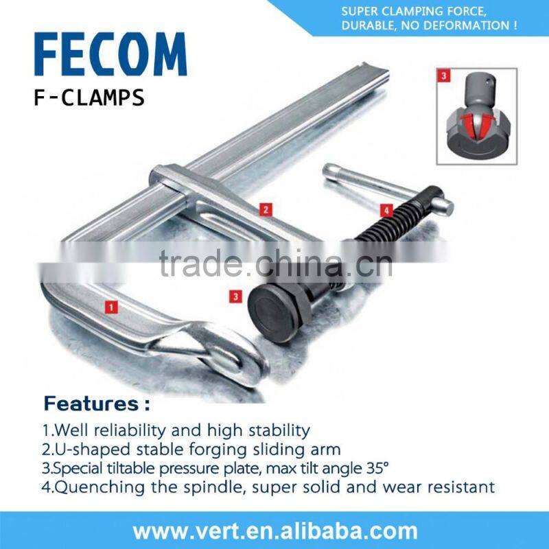 Our Factory mainly produce F Clamp Ratchet Hose Clamps