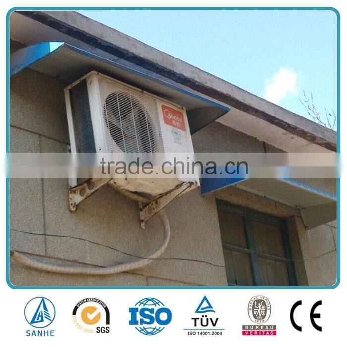 Color steel sheet commercial window awning