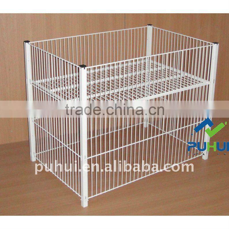 collapsible promotion bin