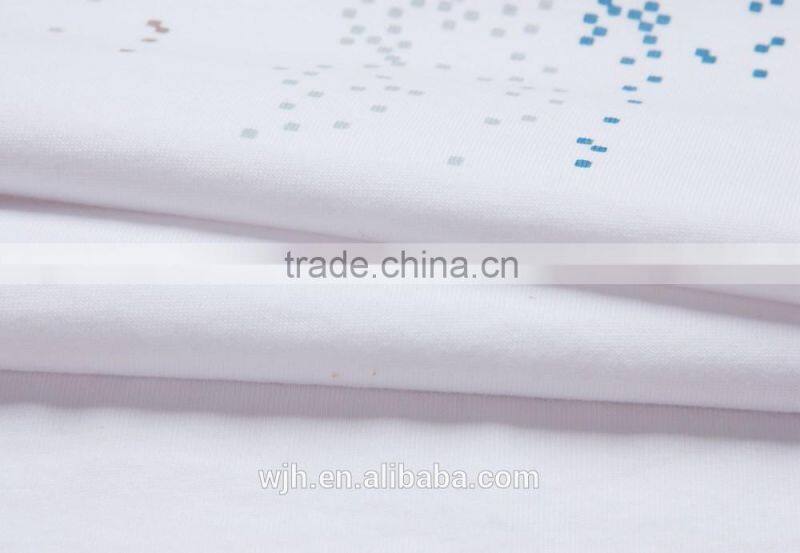 Men 100% Plain White Organic Cotton T-Shirt